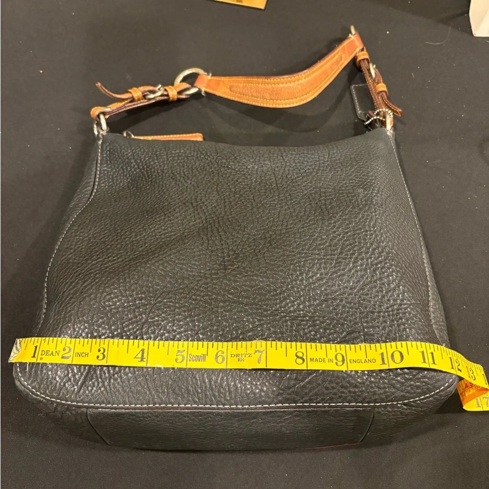 Coach Chelsea Hobo Black Pebbled Leather Shoulder Bag